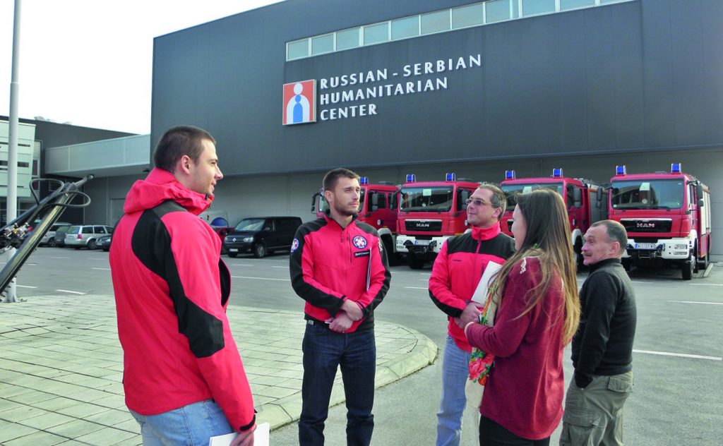 Oduševljeni centrom u Nišu: delegacija GSS sa ruskim spasiocima