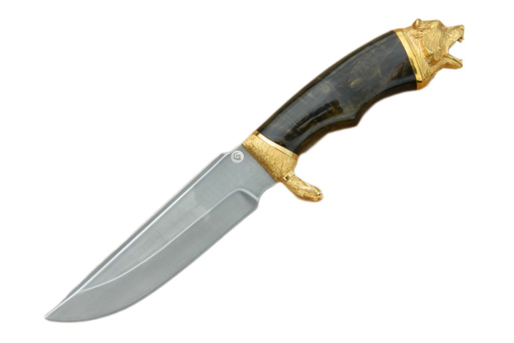 Posebno ukrašen lovački nož