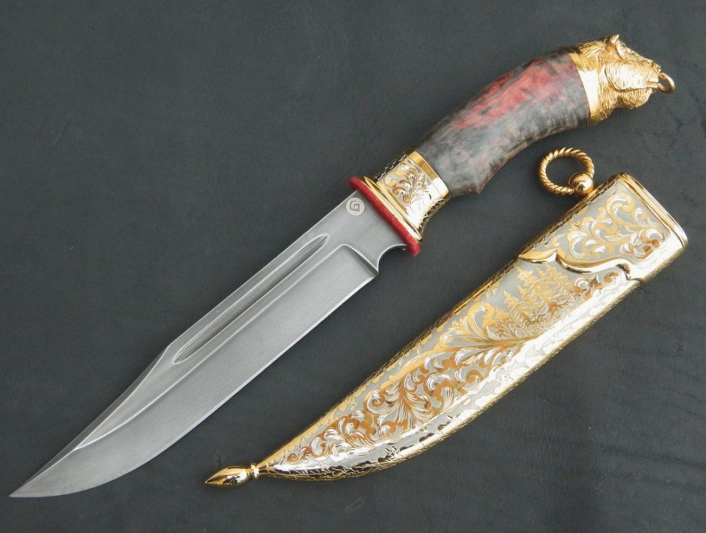 Vrhunska klasa noževa zadarivanje i kolekcionarskih, ukrašeni zlatom, srebrom i drugim materijalima