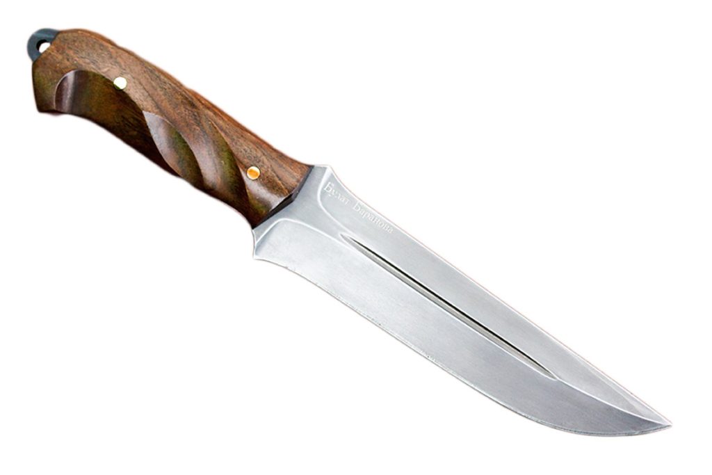 Izuzetan radni nož sa drškom od biranog drveta