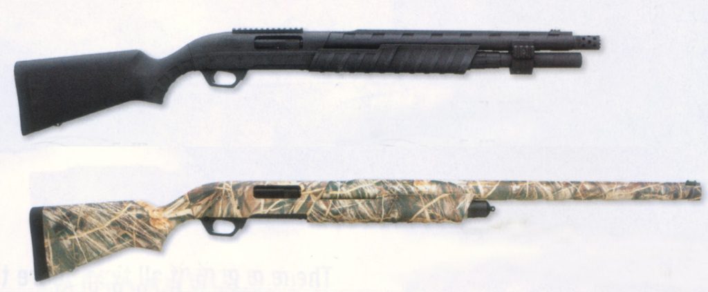 Model 887 Nitro Magnum, Model 887 Nitro Magnum sa dve cevi i Nitro Magnum Tactical