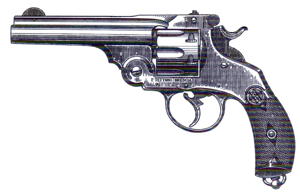 Pistola a rotazione, Modello 1916 u kalibru 10,35 mm (Tettoni) 