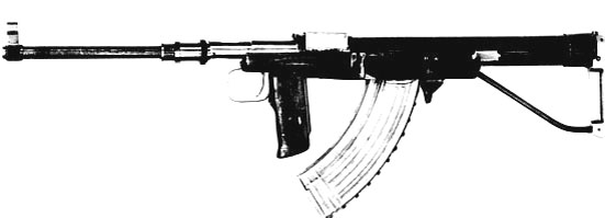 Eksperimentalna puška inženjera Korovina iz 1945. poslužila je kao osnova za razvoj modela Korobova