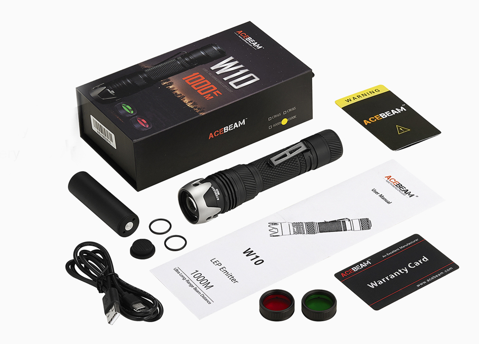 Lampa sa dodatnom opremom, foto: "Acebeam"