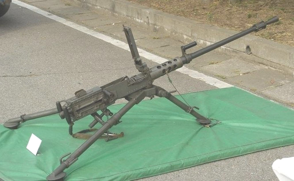 Korejska verzija Browning M2HB - mitraljez K-6