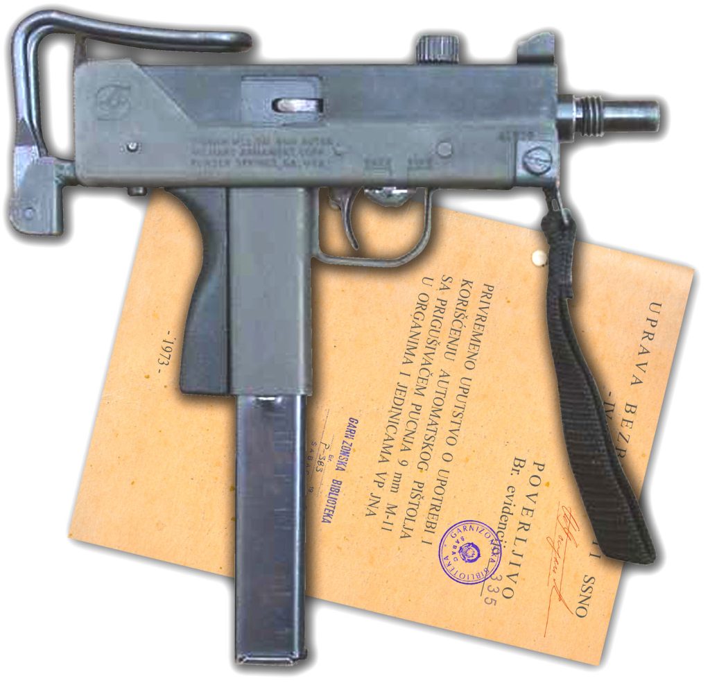 Ingram MAC-11 sa domaćim uputstvom iz 1973.